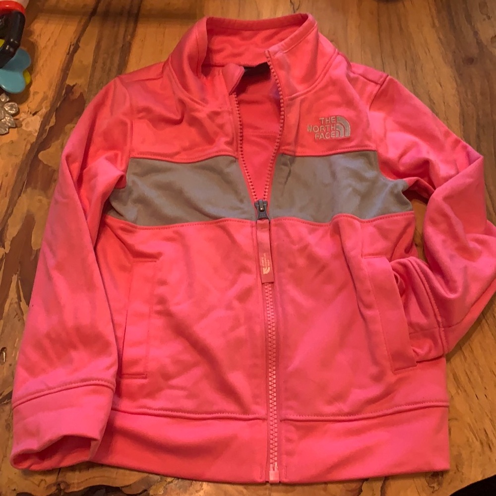 North face pink jacket